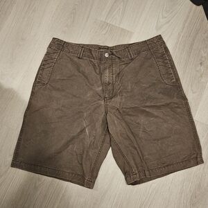 Old Navy Men's Dark Brown Cargo Shorts